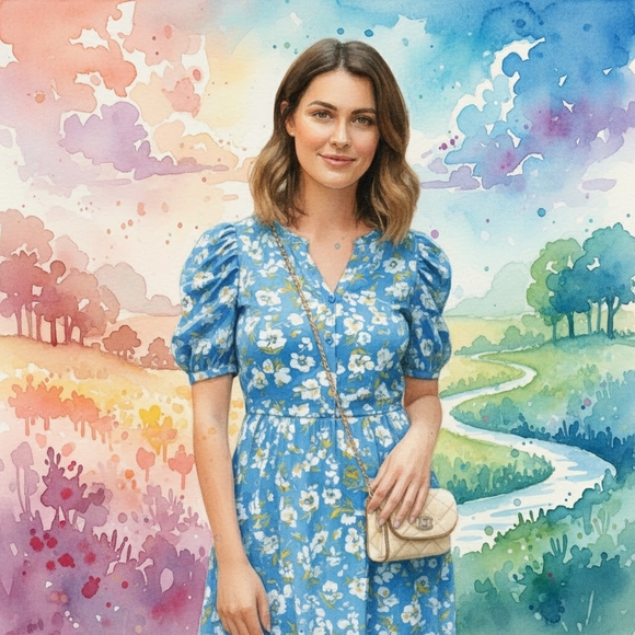 💙Vintage Quilted Camera Bag w2 Detacheable Straps 4"×3"×1.EUC - Picture 2 of 13